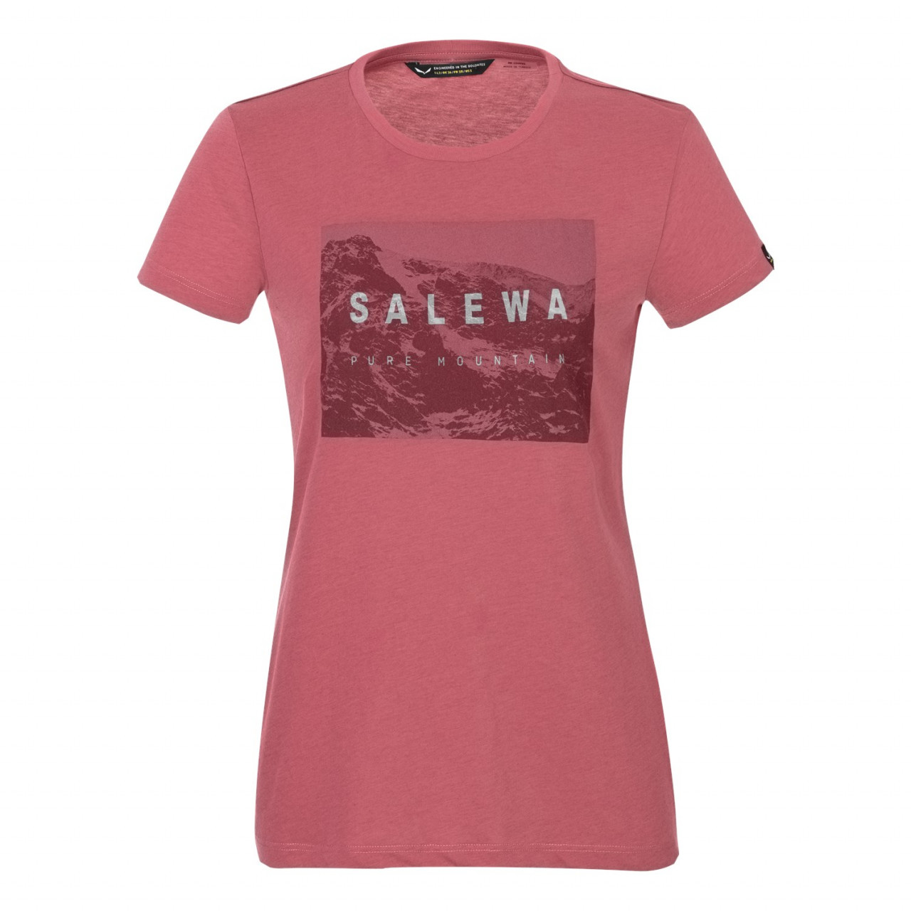 Salewa Frames Dry Short Sleeve T-Shirts γυναικεια ροζ Greece CK5127603